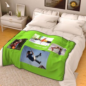 Get Photo Blanket: custom photo blanket